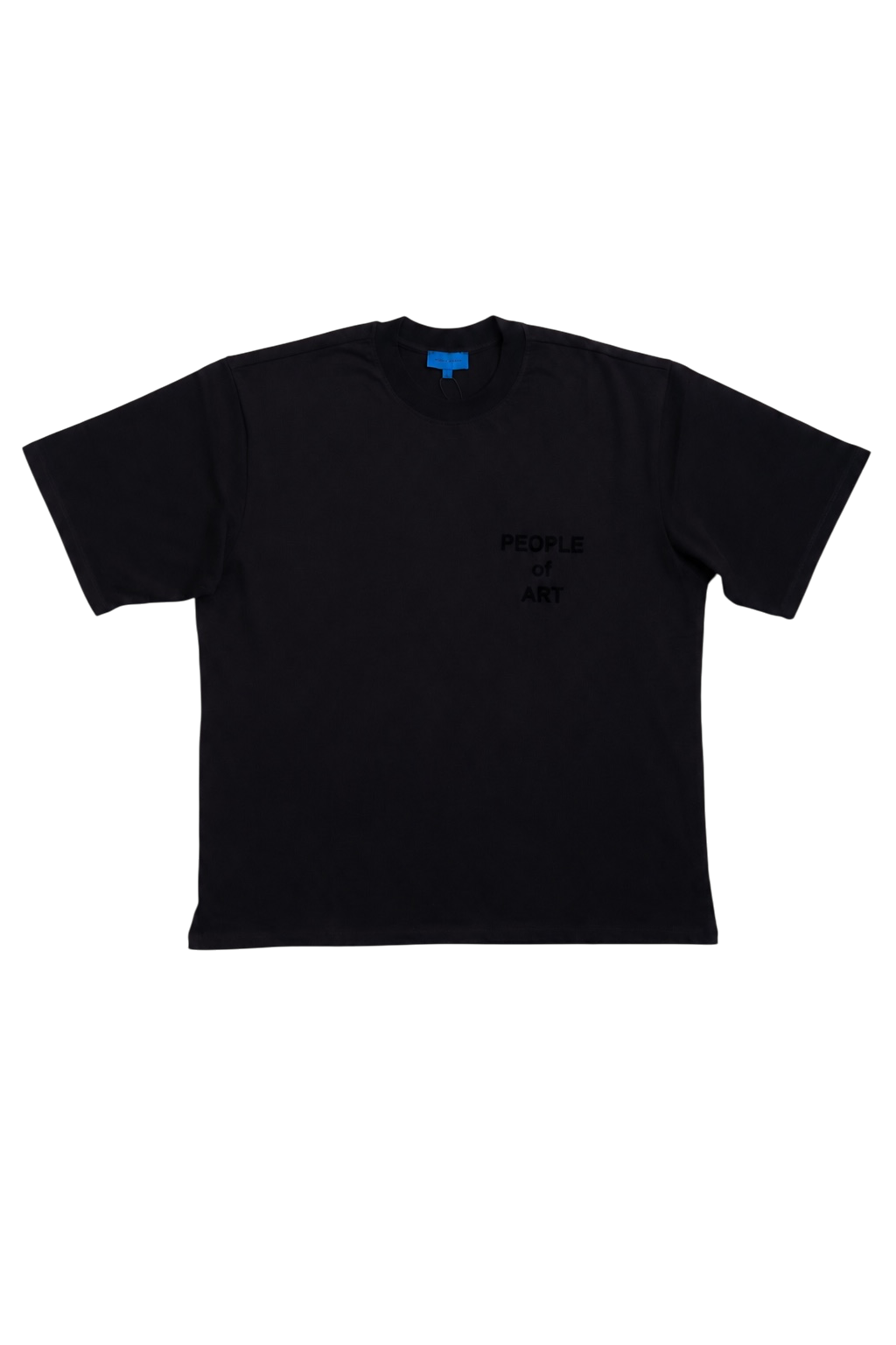BLACK/BLACK ENGLISH TEE