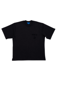 BLACK/BLACK ENGLISH TEE