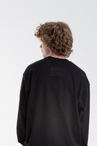 BLACK/BLACK ARABIC LONGSLEEVE