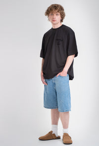BLACK/BLACK ENGLISH TEE