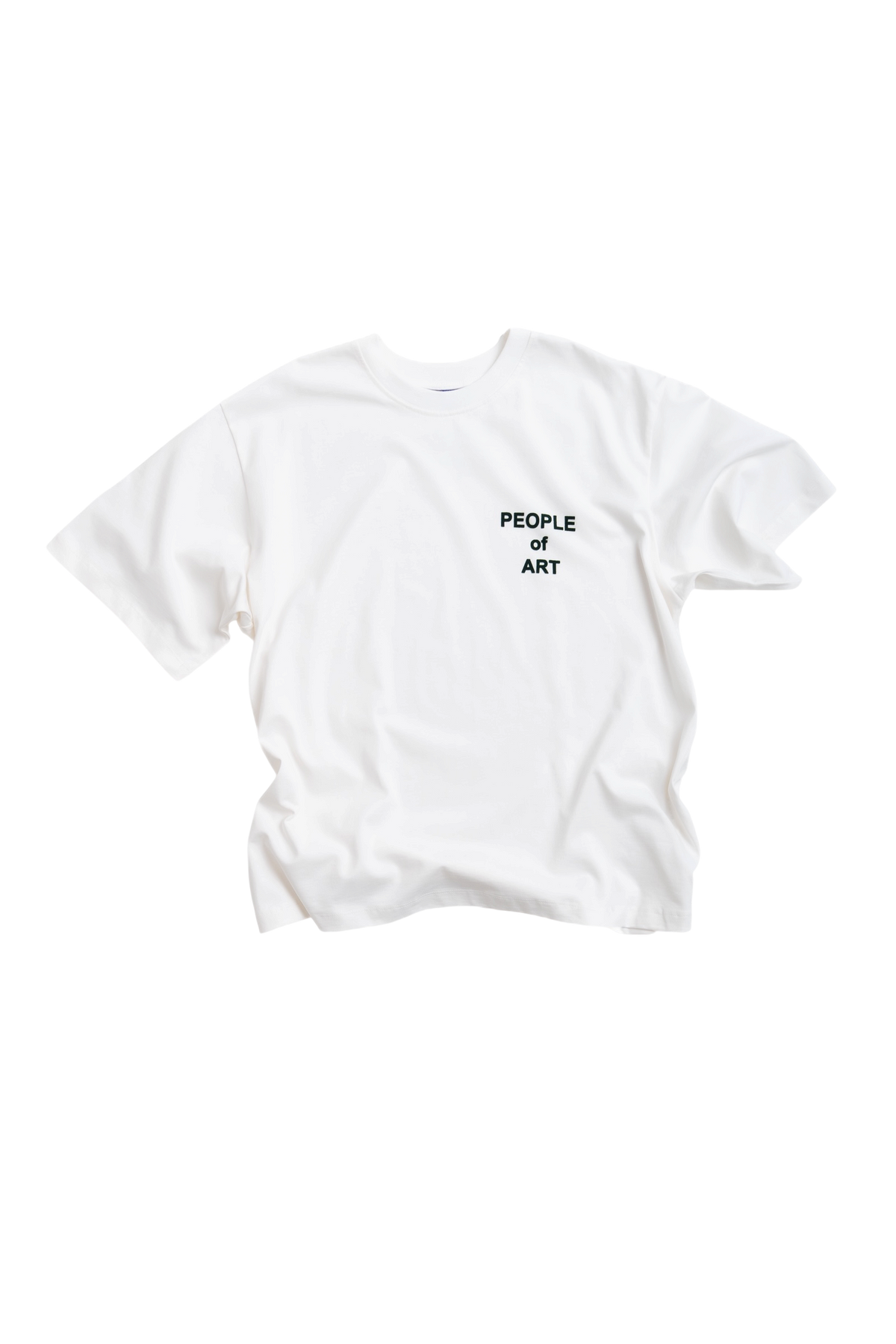 WHITE/NIGHT GREEN ENGLISH TEE