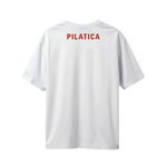 Z WHITE/RED ARABIC PILATICA TEE