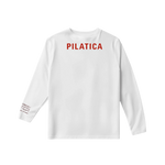 Z WHITE/RED ARABIC PILATICA LONGSLEEVE