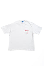 Z WHTE/RED ENGLISH PILATICA TEE