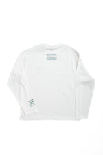 WHITE/NIGHT GREEN ARABIC LONGSLEEVE