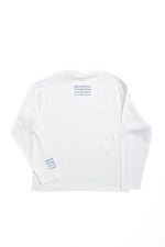 WHITE/BLUE ARABIC LONGSLEEVE