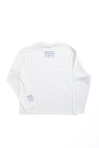 WHITE/BLUE ARABIC LONGSLEEVE