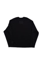 BLACK/BLACK ENGLISH LONGSLEEVE