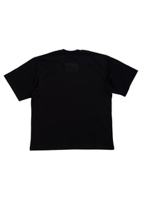 BLACK/BLACK ENGLISH TEE