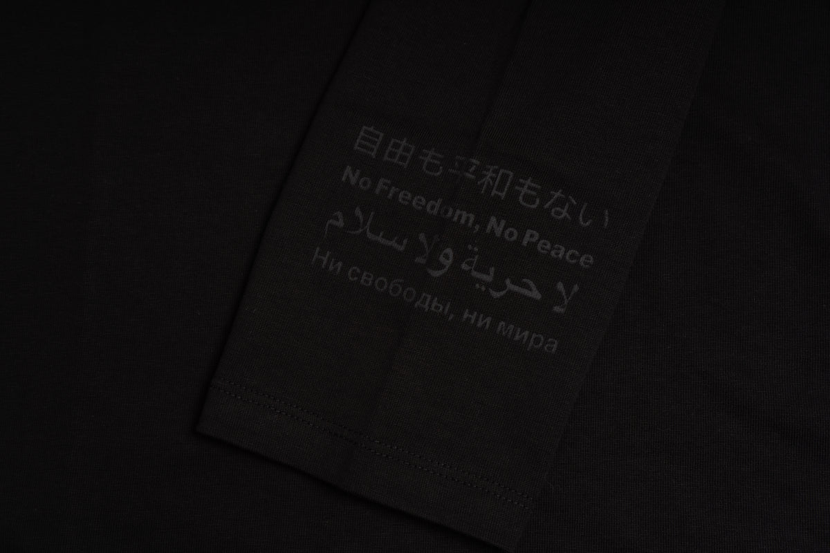 BLACK/BLACK ARABIC LONGSLEEVE